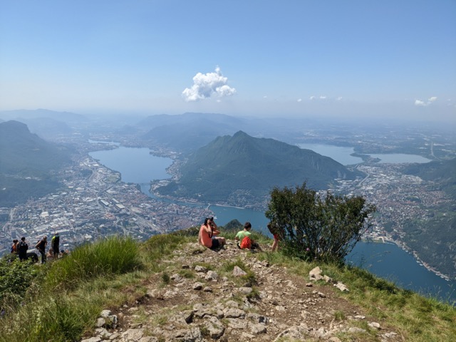 Panorama da monte Coltignone